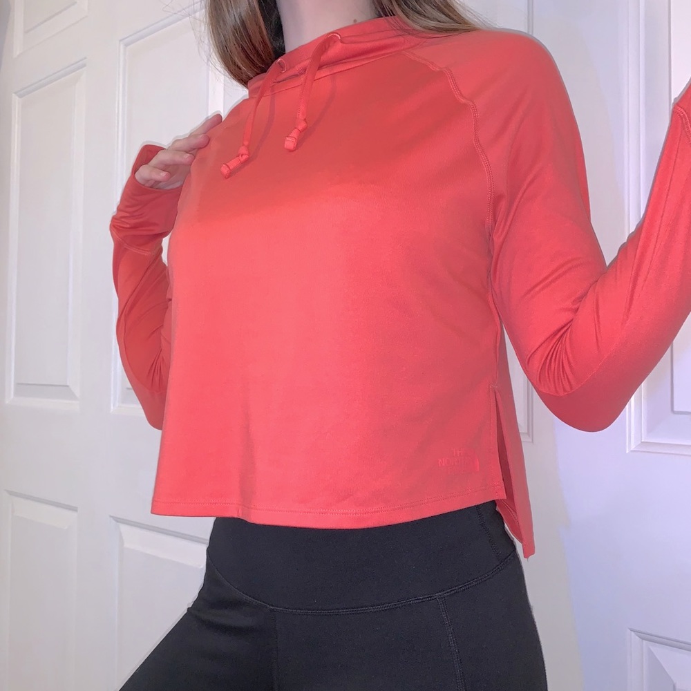 North Face Dry Fit Cropped Hoodie